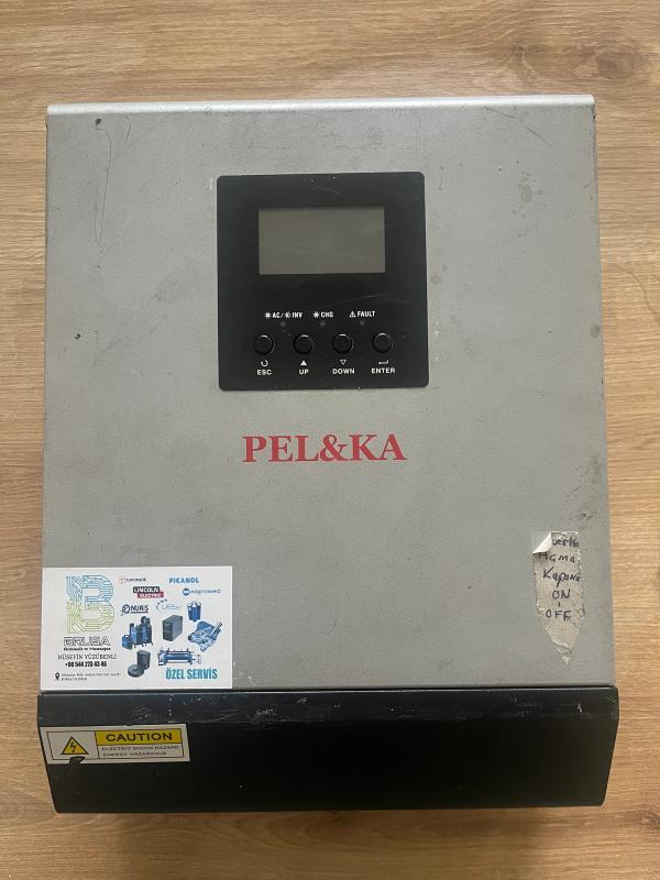 PEL&KA Solar İnverter Tamiri – Solar’dan Akü Şarj Etmeme Arızası Giderildi