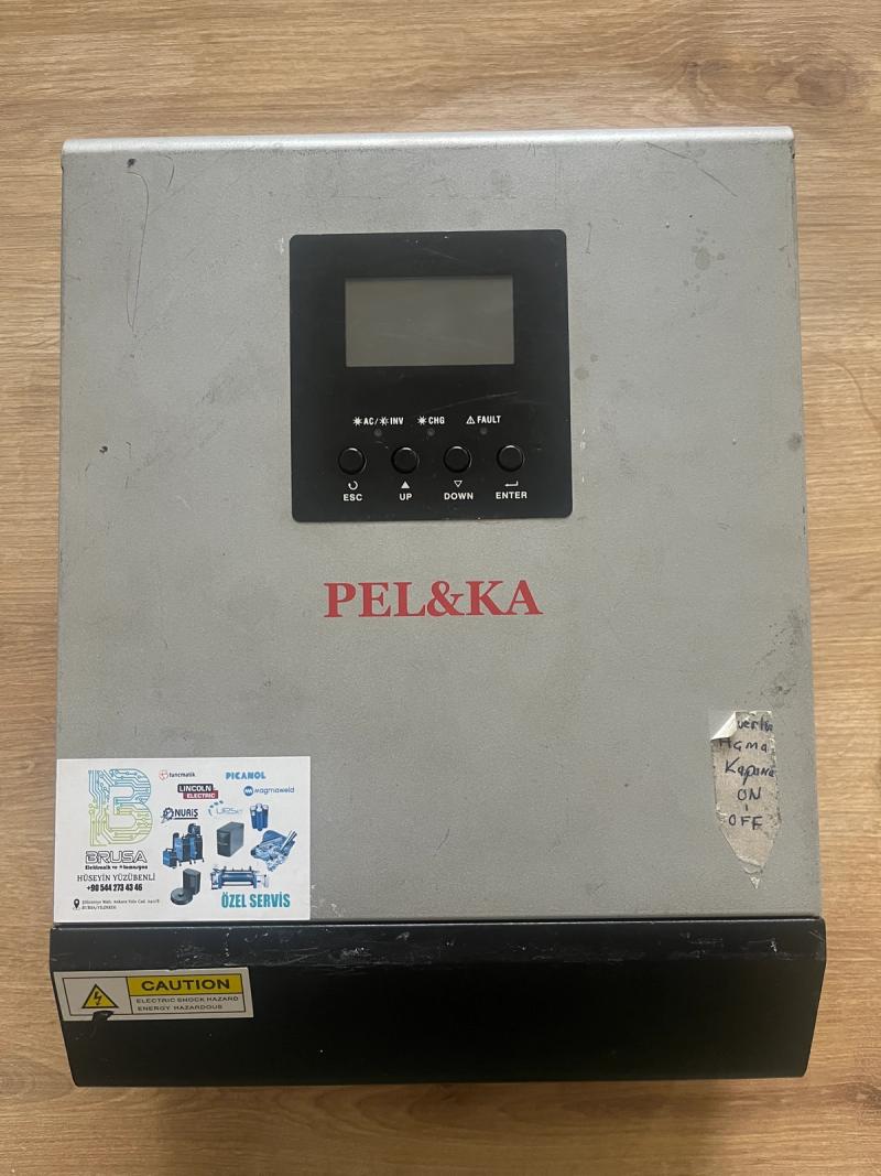 PEL&KA Solar İnverter Tamiri – Solar’dan Akü Şarj Etmeme Arızası Giderildi - TAMİR SONRASI (TAMAMLANDI)