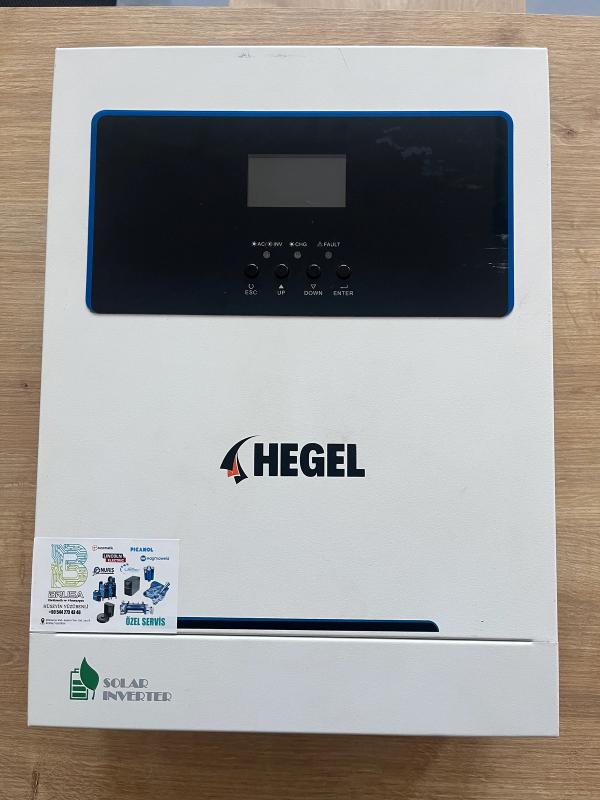 Hegel 3kW Solar İnverter Tamiri – Bursa