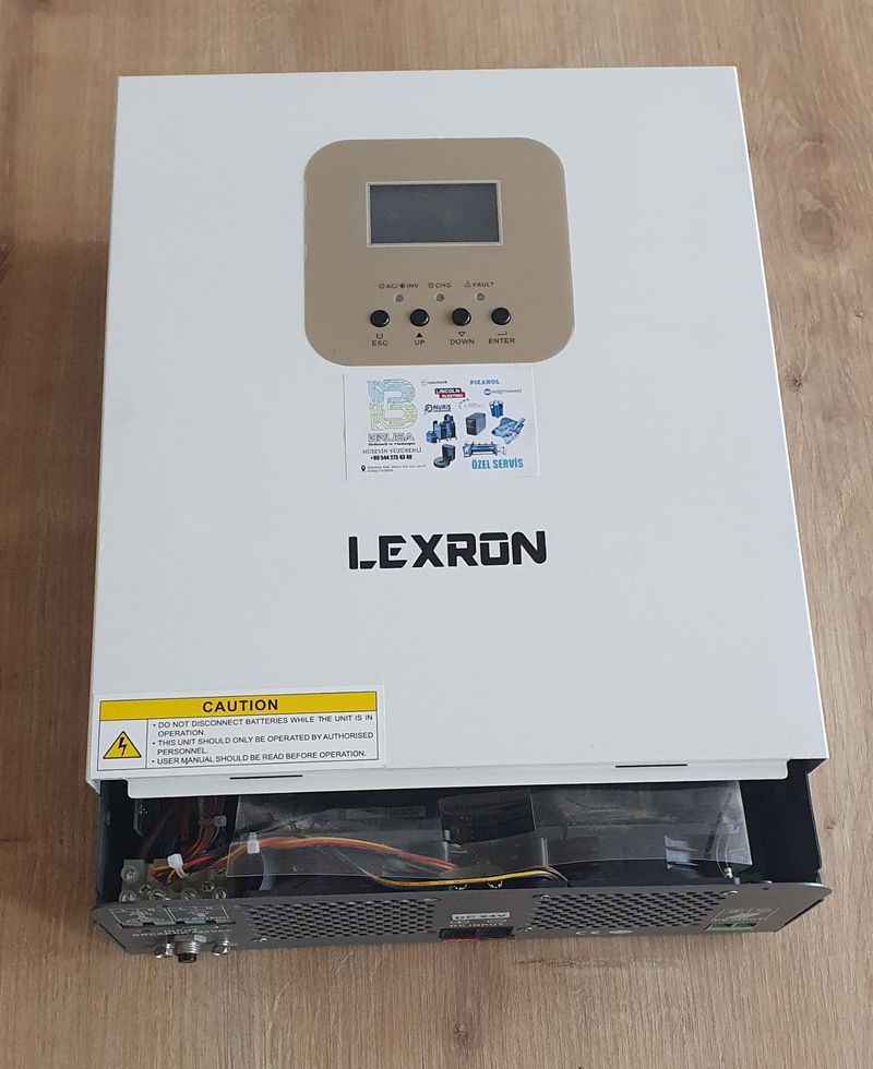 Lexron 3 kW Inverter Arıza Tespiti ve Tamiri Bursa - TAMİR SONRASI (TAMAMLANDI)