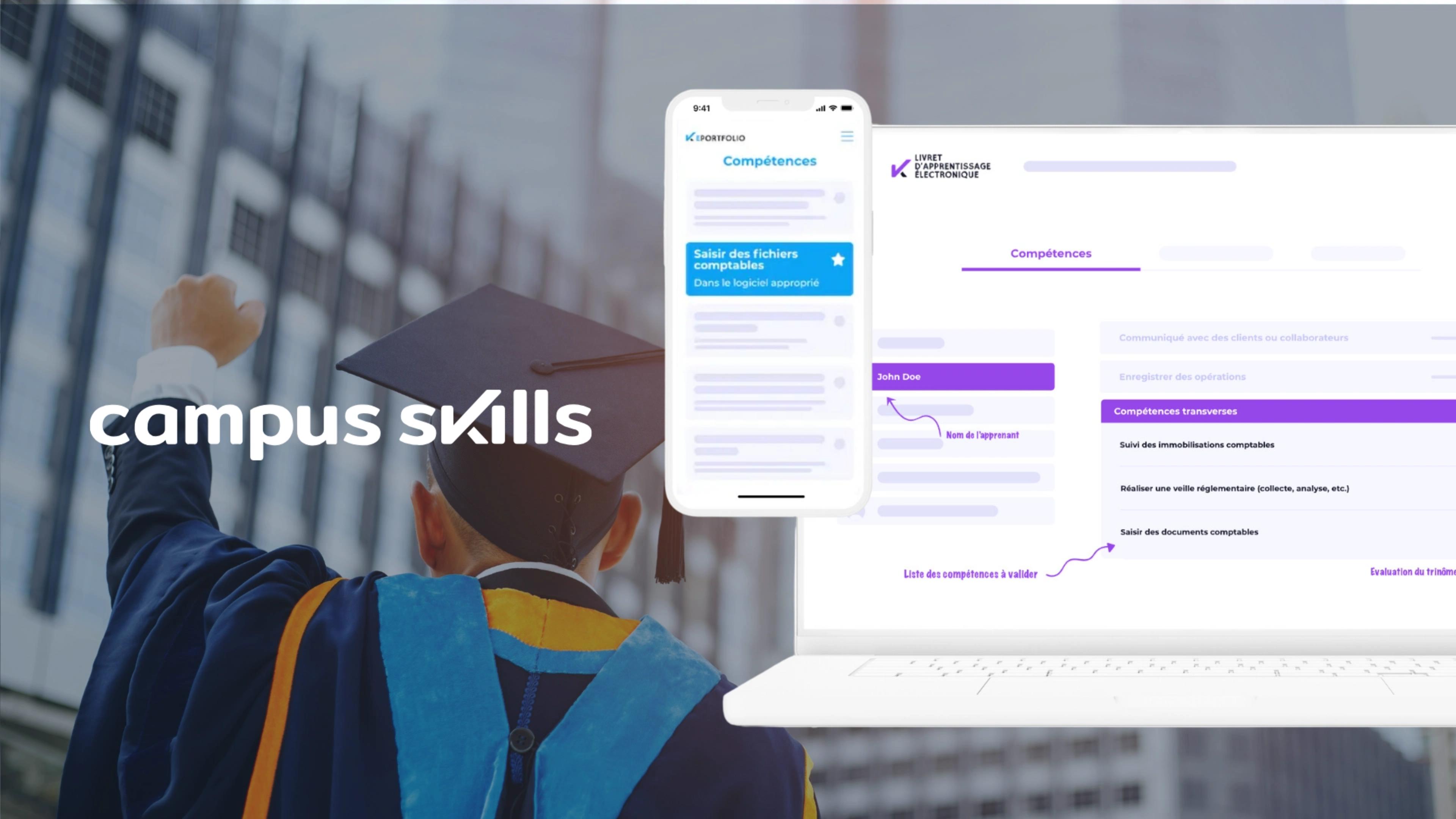 Campus Skills Edtech Product interface