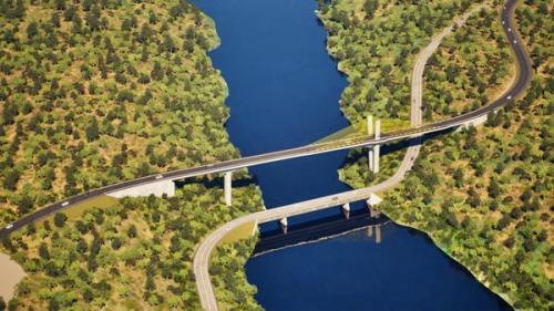 how the new karuma bridge will look