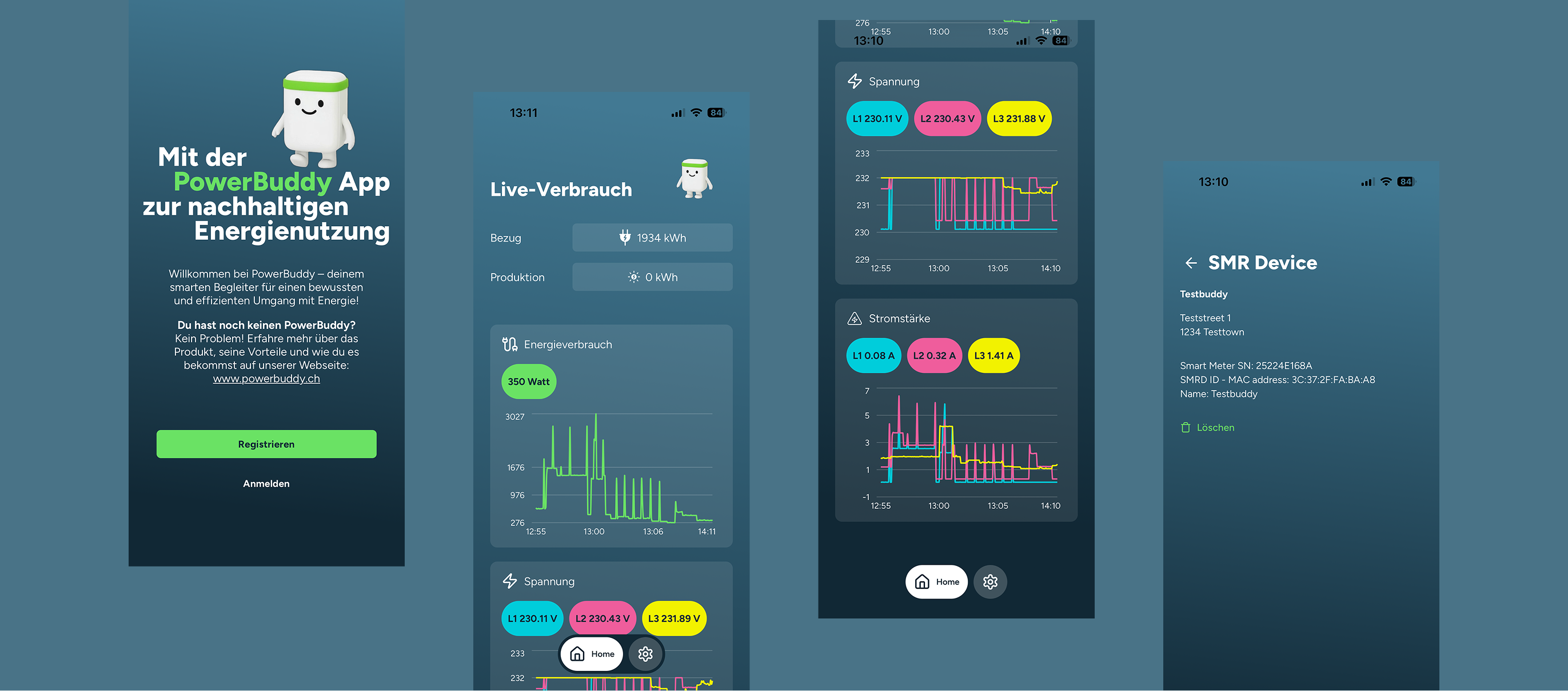 Screens Power Buddy App