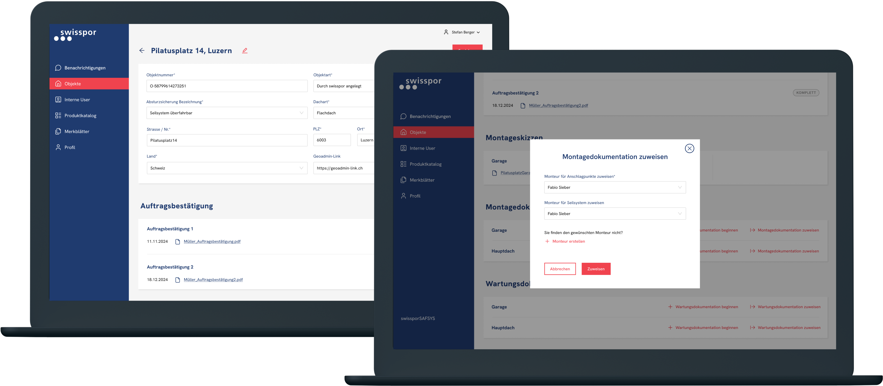 Individuelle Business App für Montage, Wartung & Dokumentation