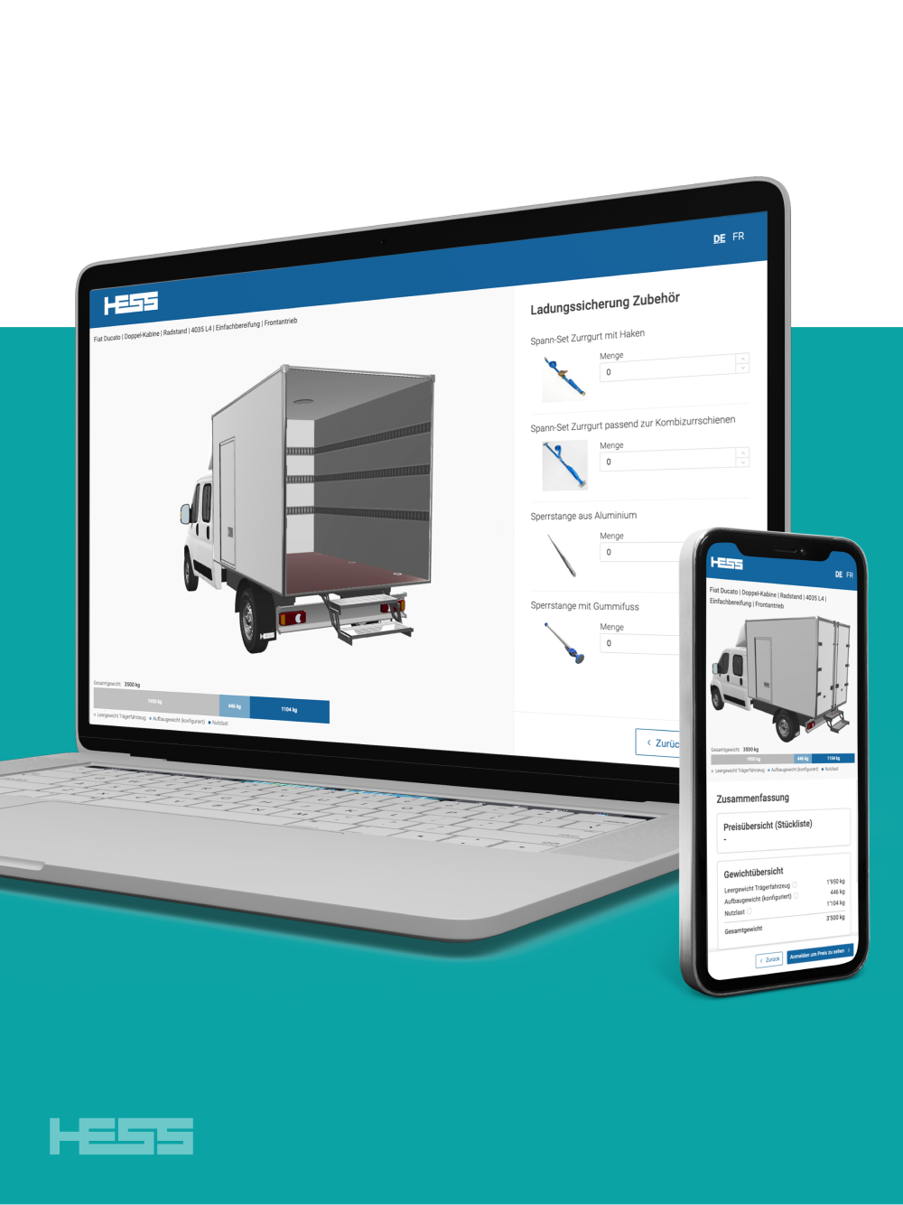 3D Configurator for Commercial Vehicles