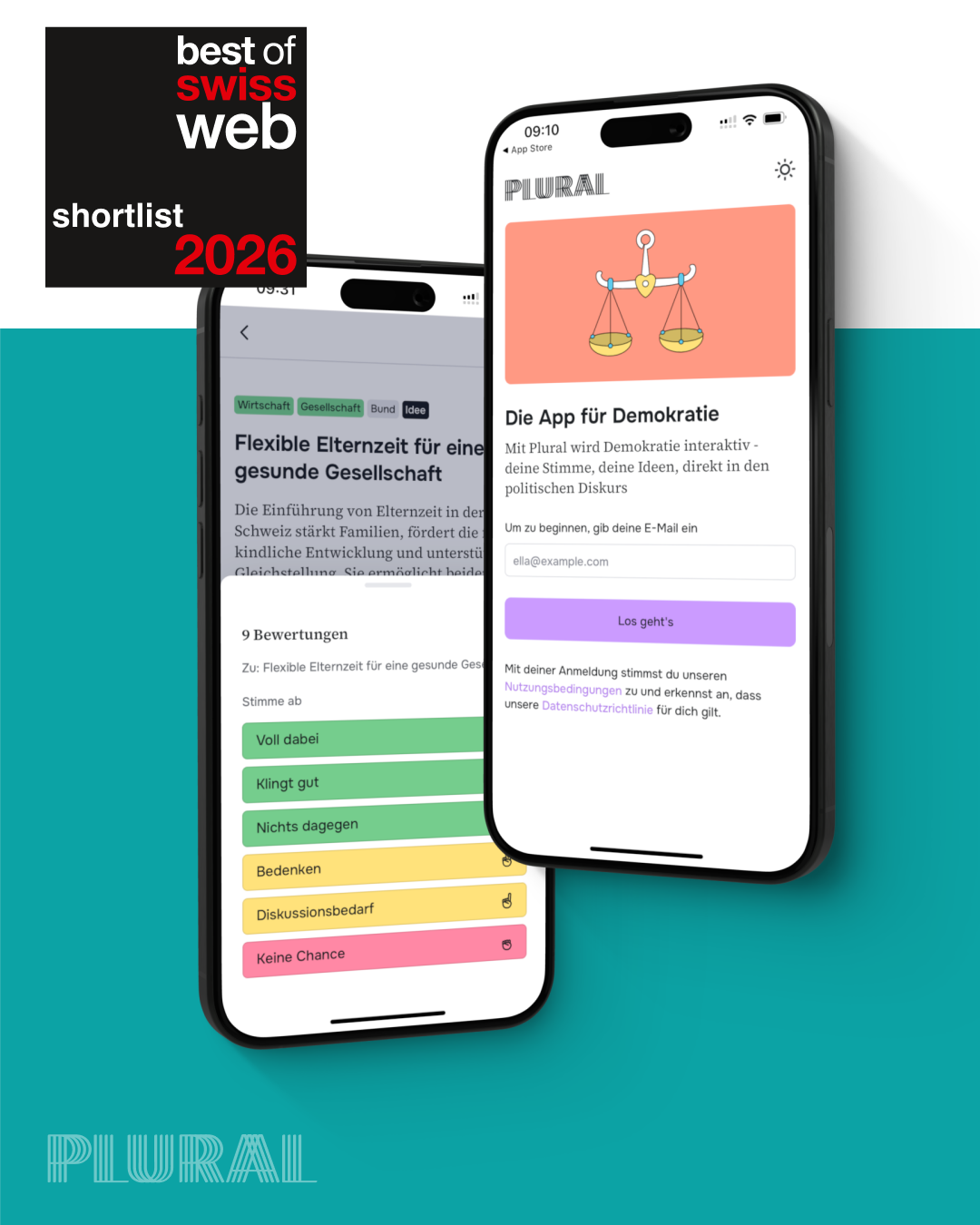 Mobile App - Demokratie to go