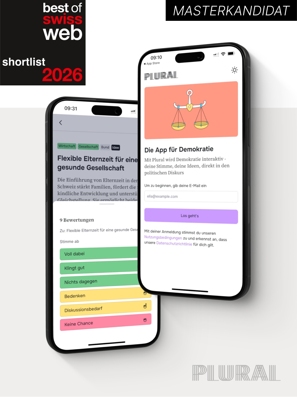 Mobile App - Demokratie to go
