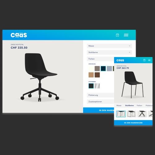 Better customer experiences thanks to 2D & 3D product configurators