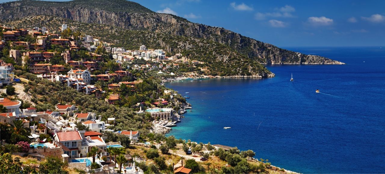 Town Kalkan Turkey