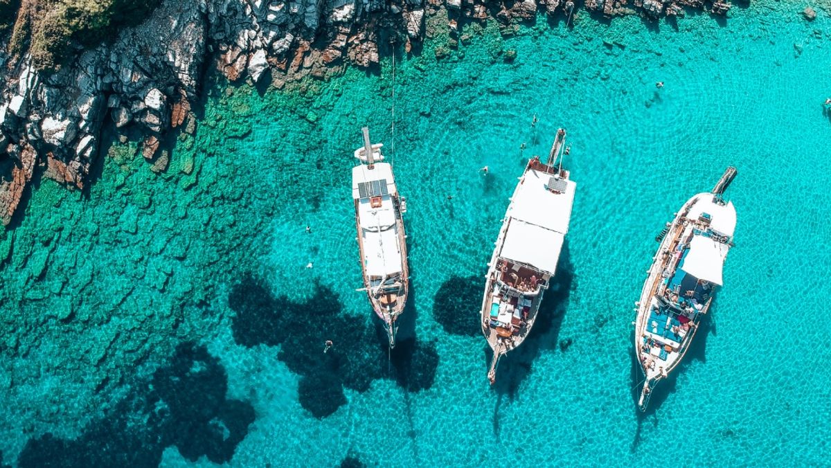 Isla Orak - Bodrum - Turkey - Droneshot