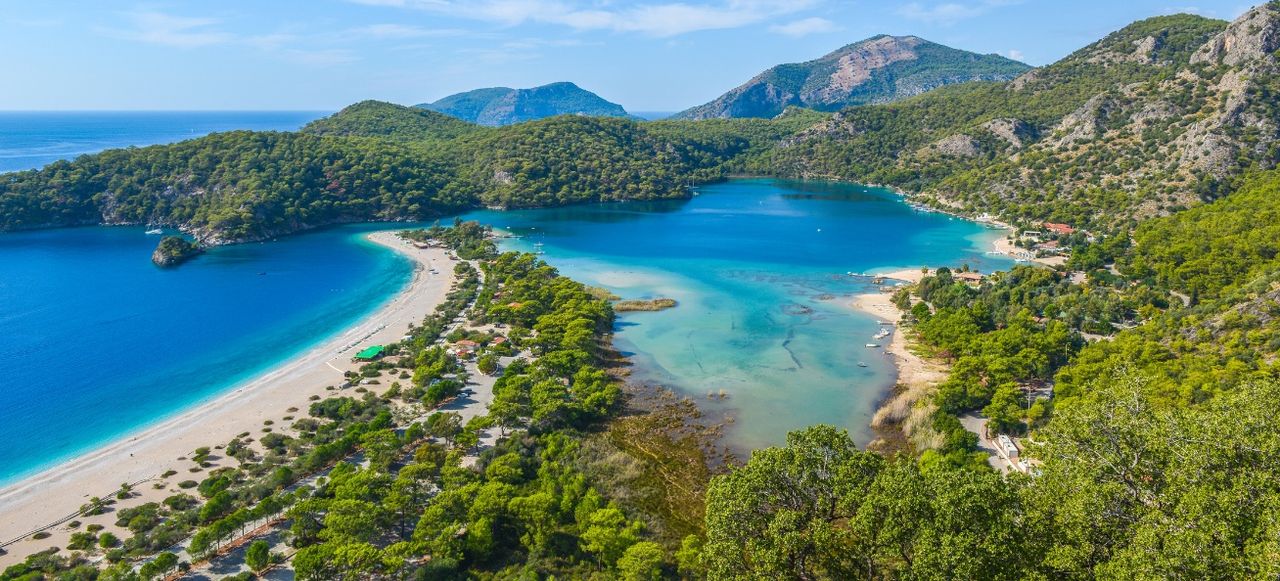 Ölüdeniz from Fethiye. Mugla / Turkey.