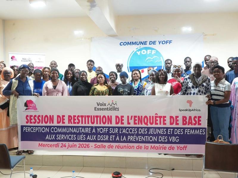 Une étude sur les perceptions de la communauté de Yoff en matière de DSSR et de violences