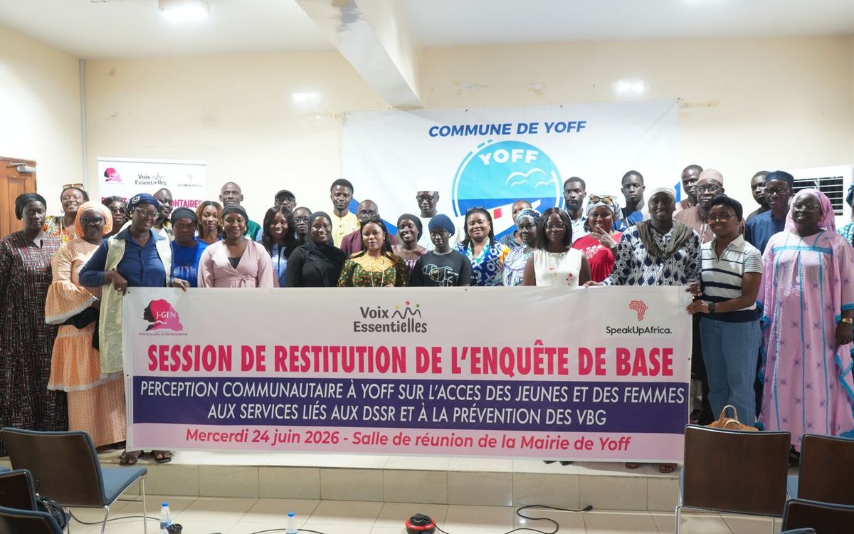 Une étude sur les perceptions de la communauté de Yoff en matière de DSSR et de violences