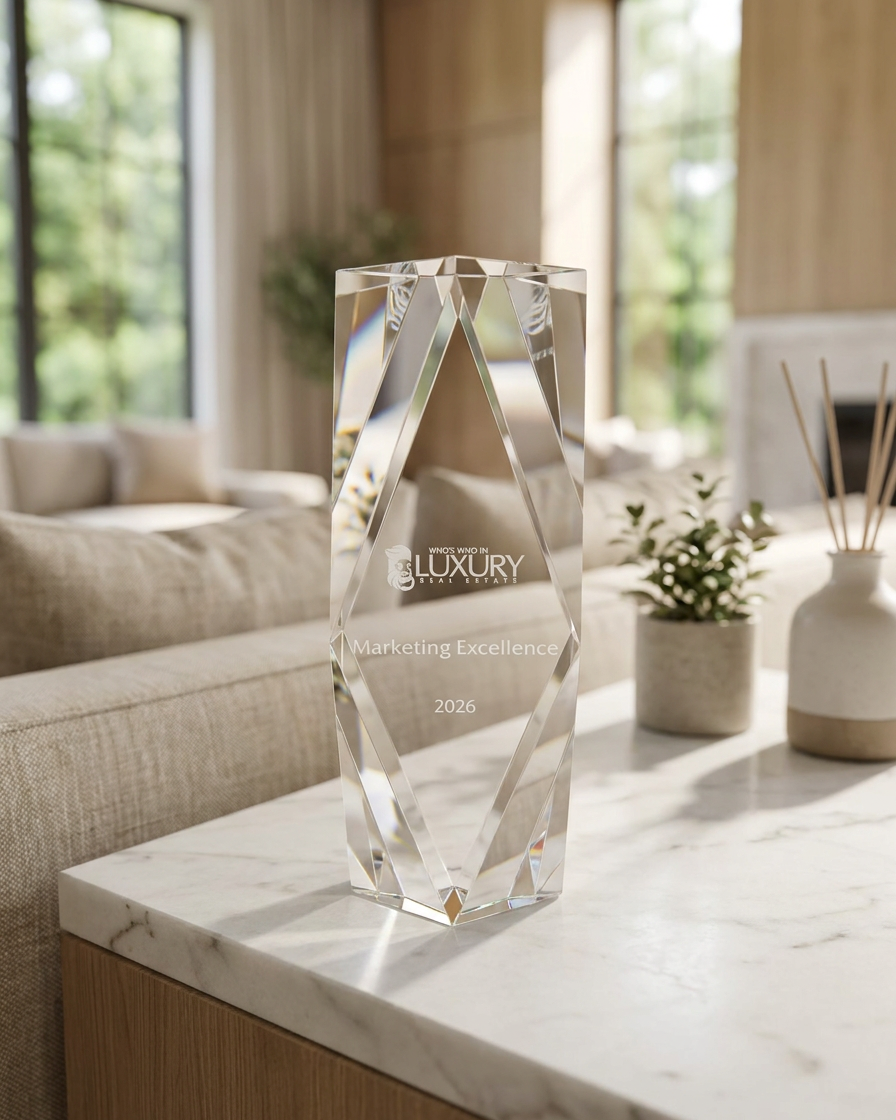 The Noble Agency Awarded Marketing Excellence Award by Who's Who in Luxury Real Estate
