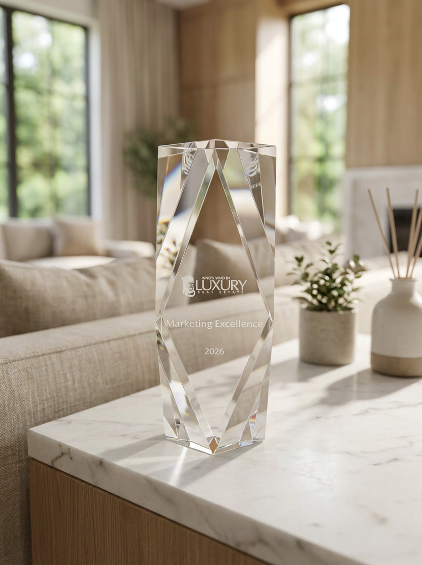 The Noble Agency Awarded Marketing Excellence Award by Who's Who in Luxury Real Estate