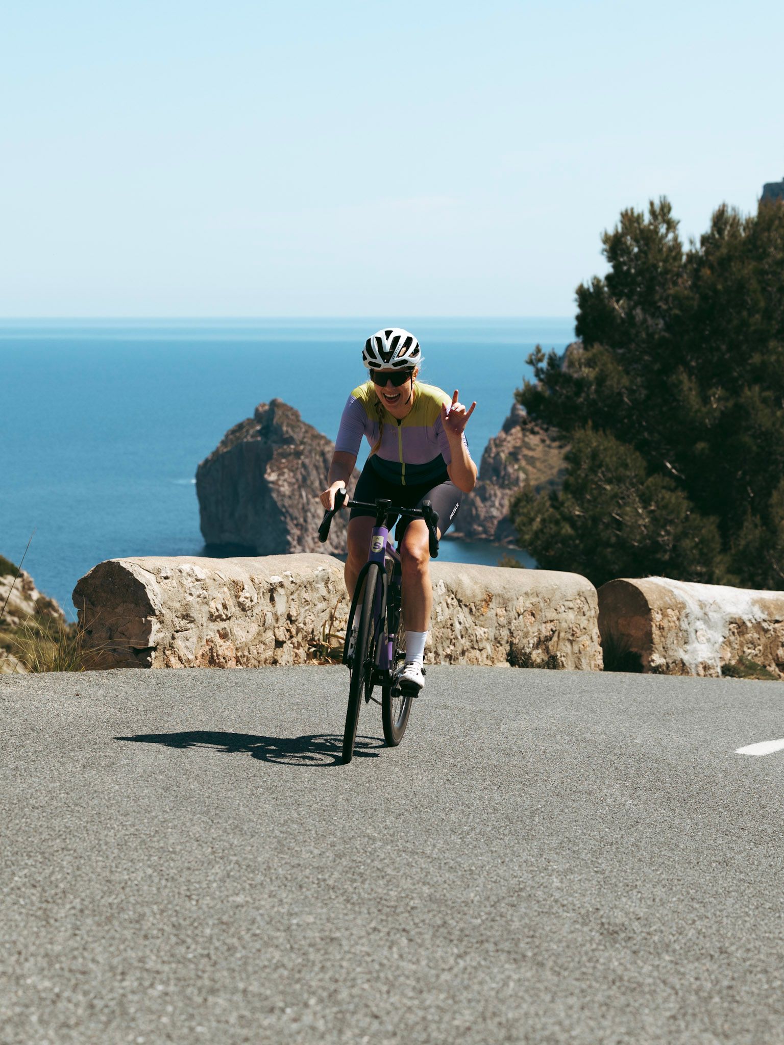 Female DVX Mallorca Rider on Cap de Formentor