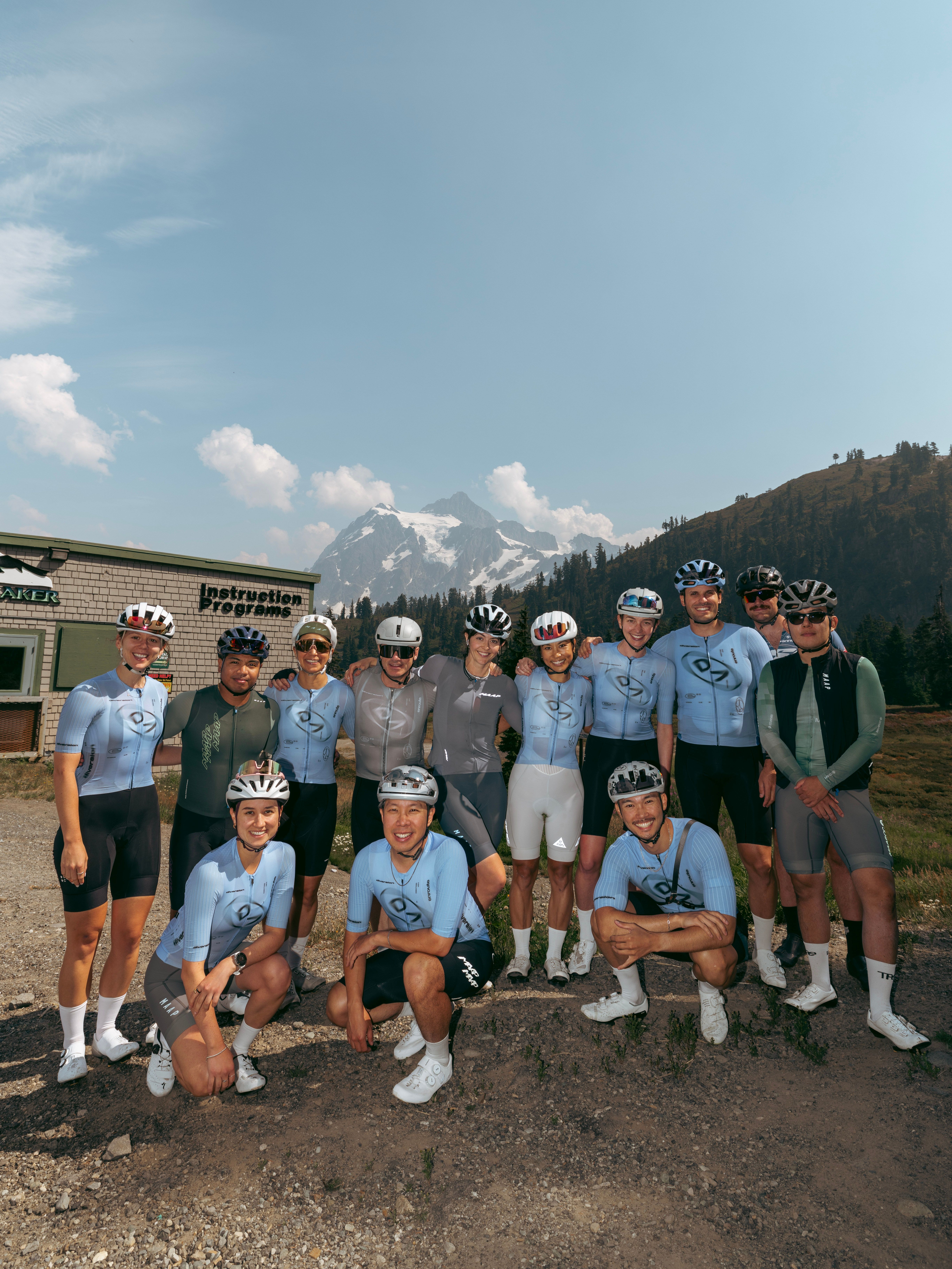 Group of Cyclists