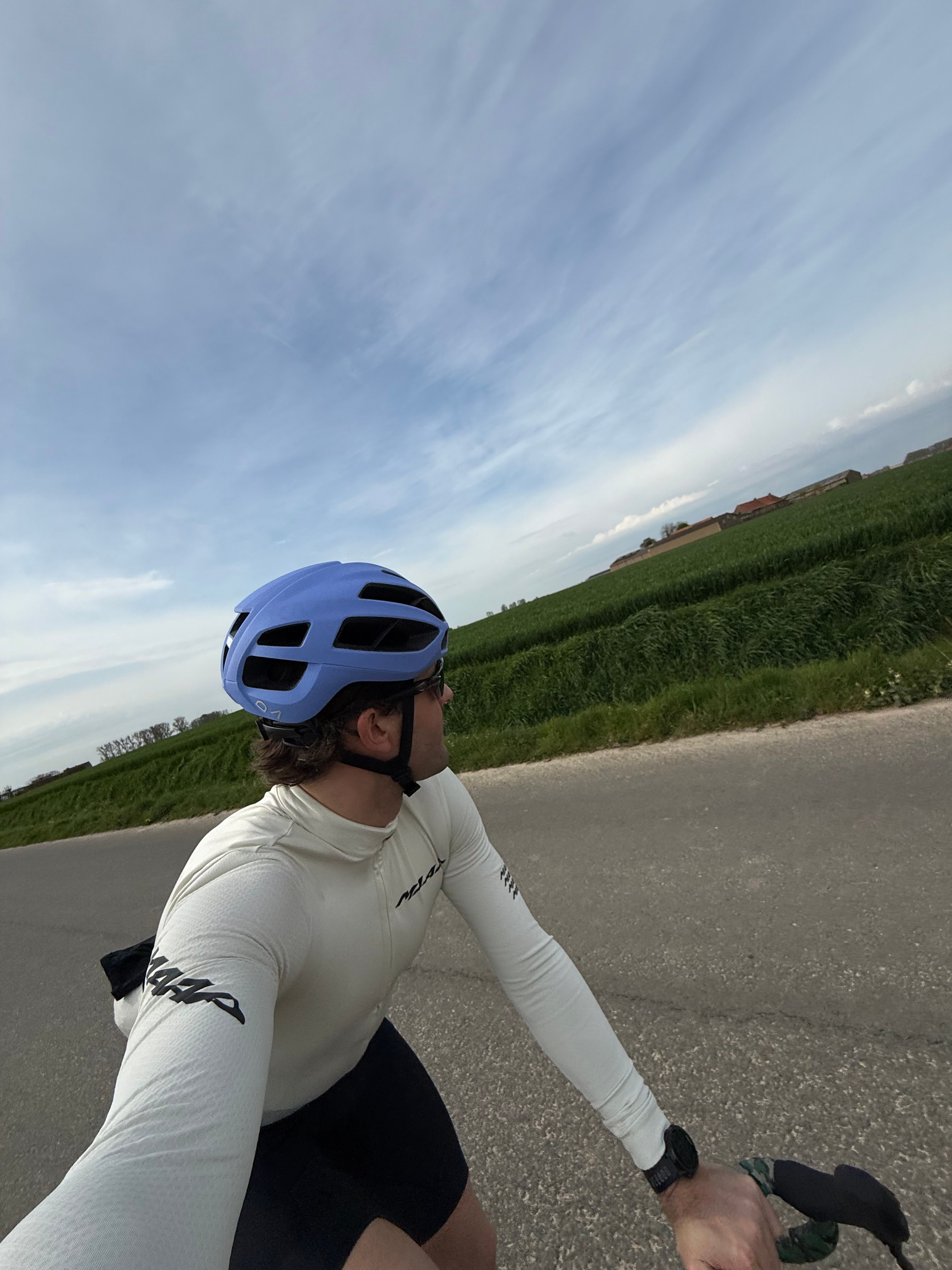Selfie of Cyclist in MAAP Apparel