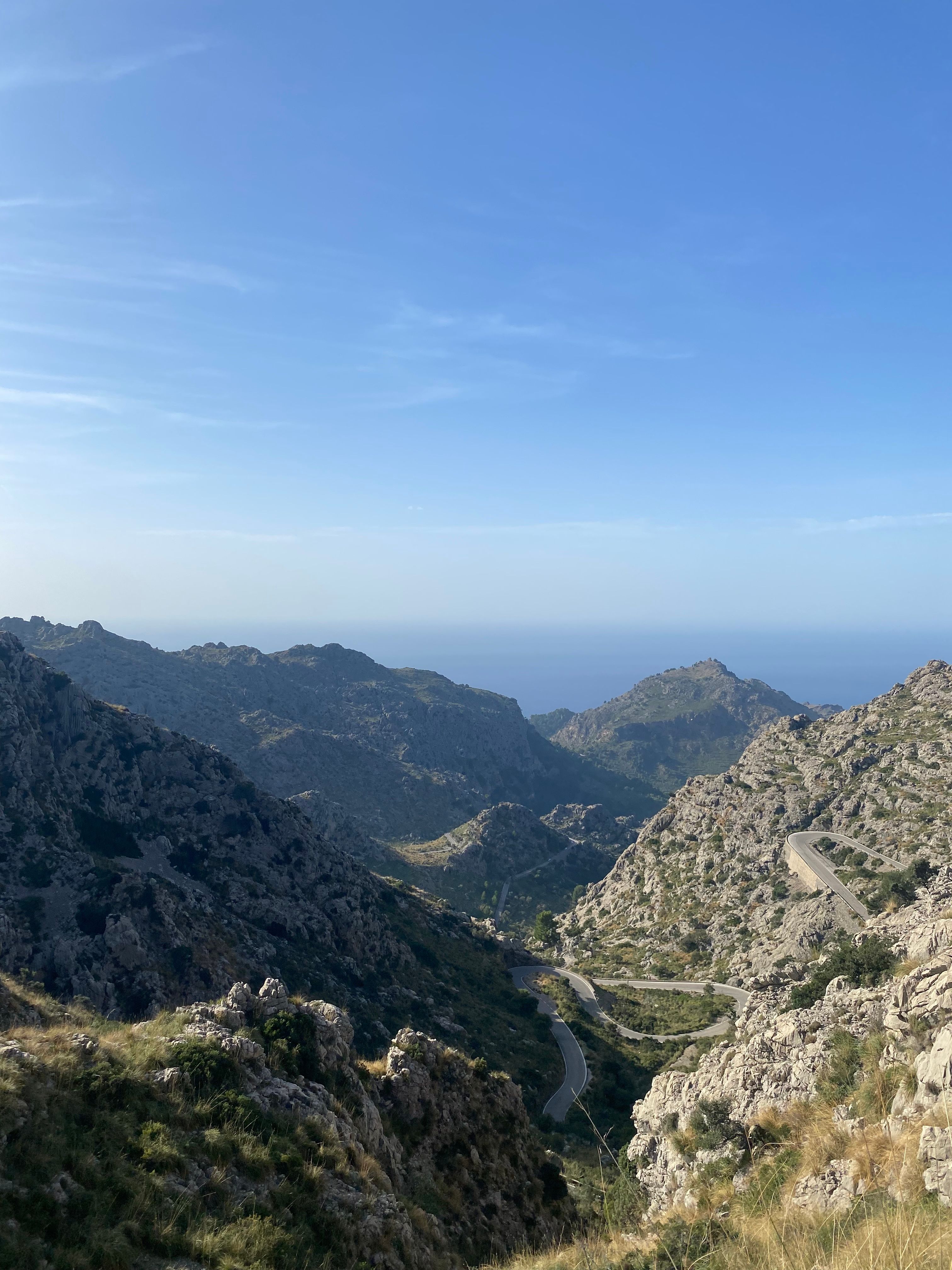 The Sa Calobra climb, Mallorca