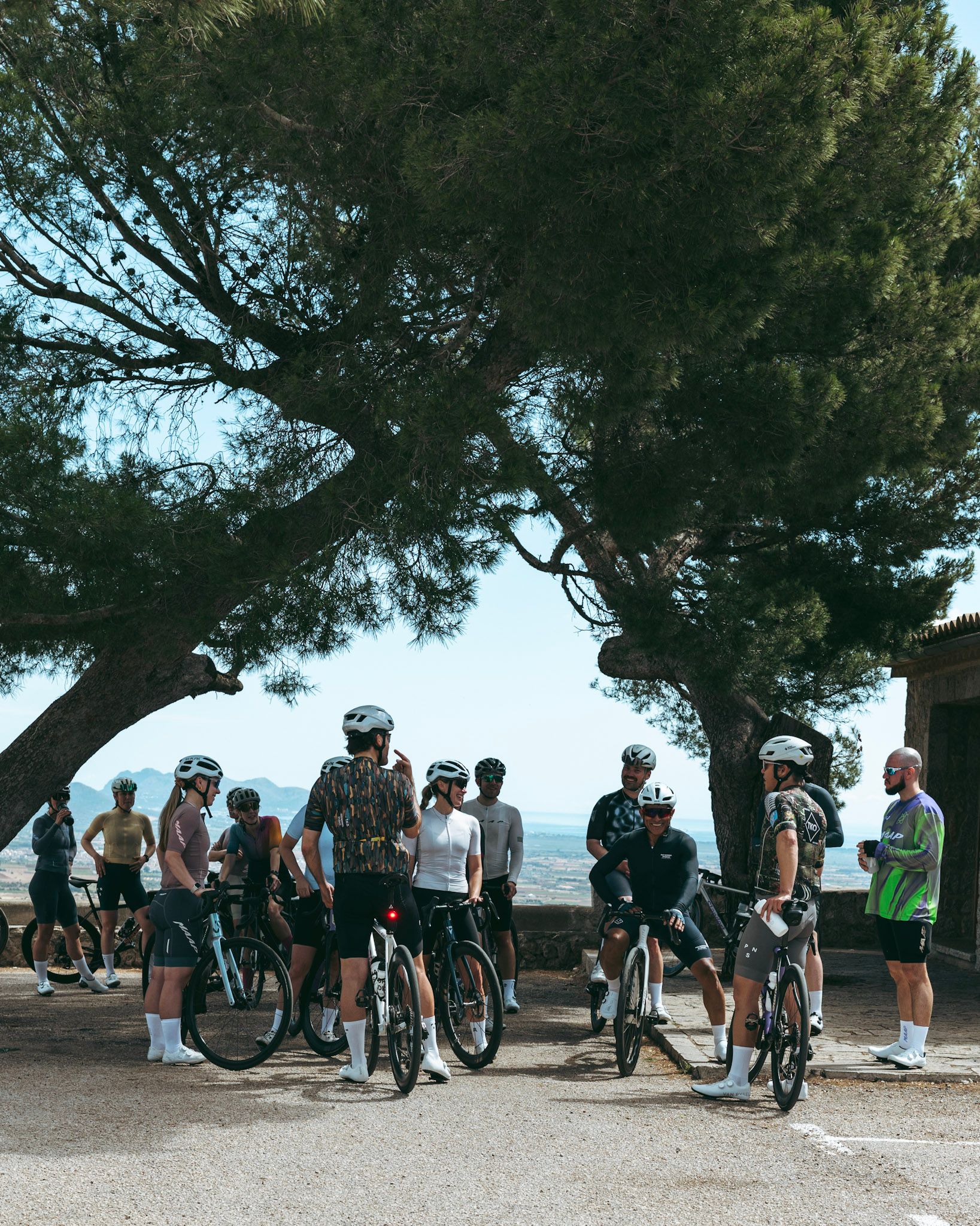 Image of Cyclists in Mallorca