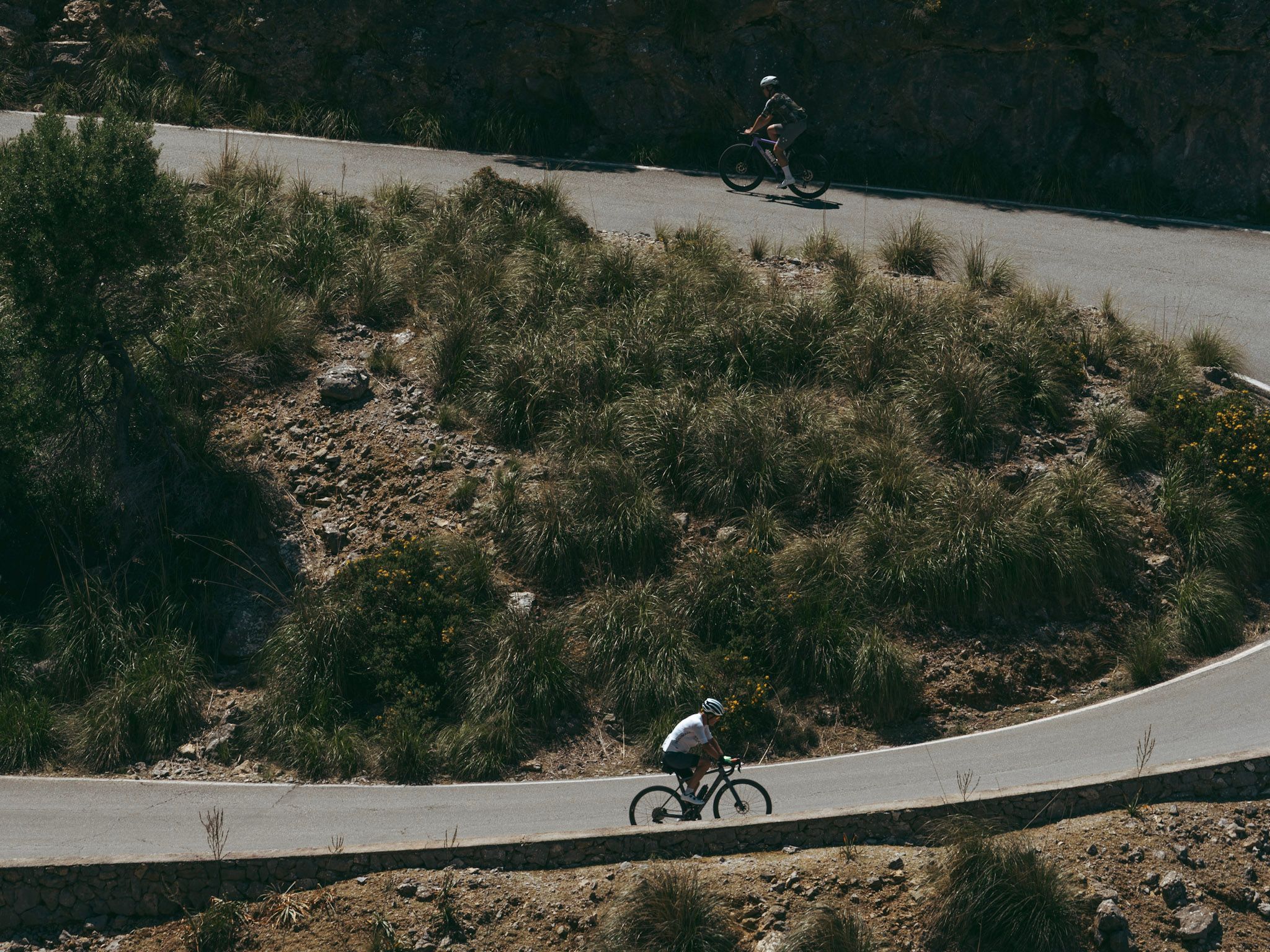 MAAP riders in summer kit on a forest group ride, Mid-Year Sale