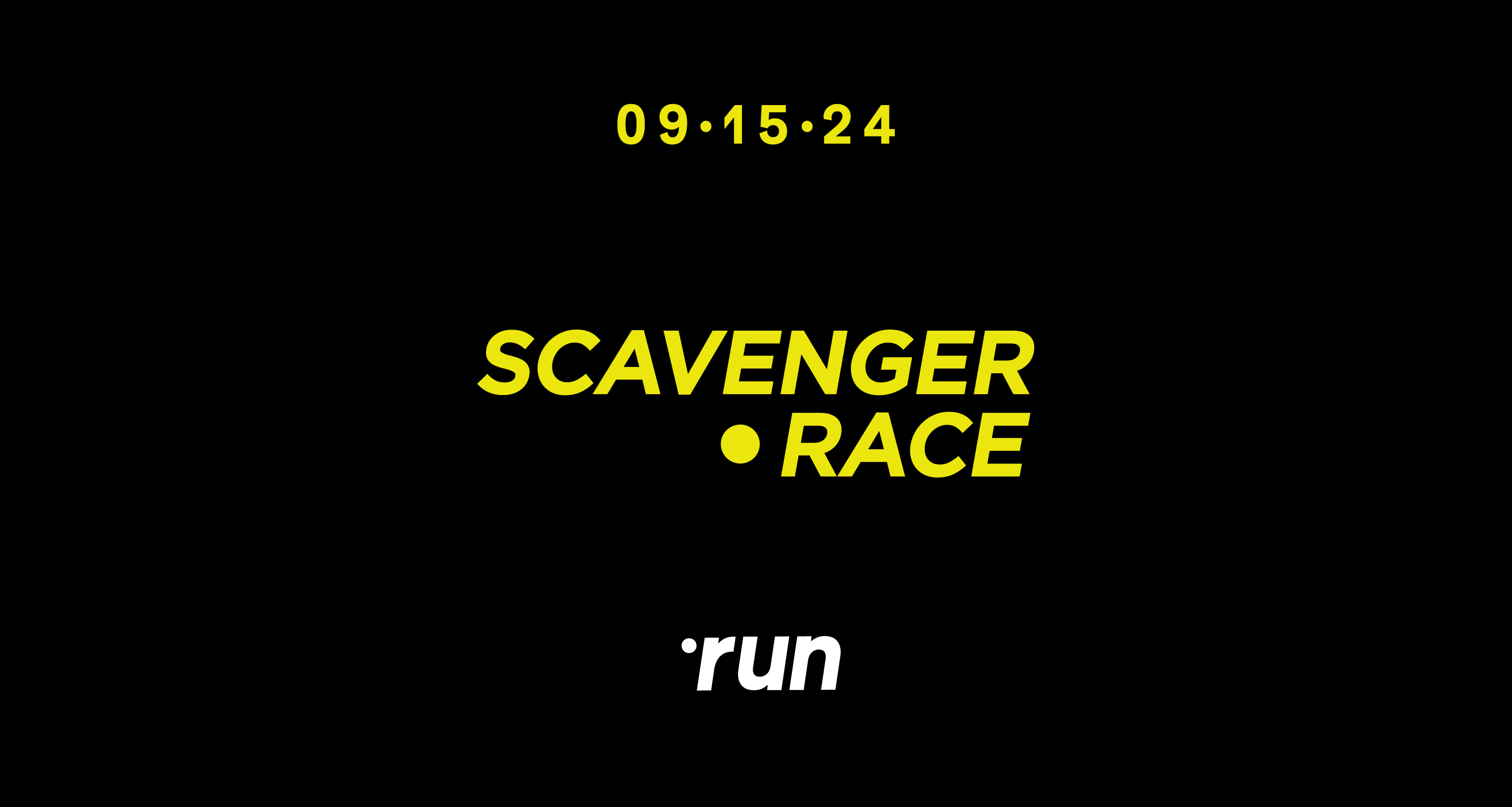 Grand Opening - Scavenger Race 