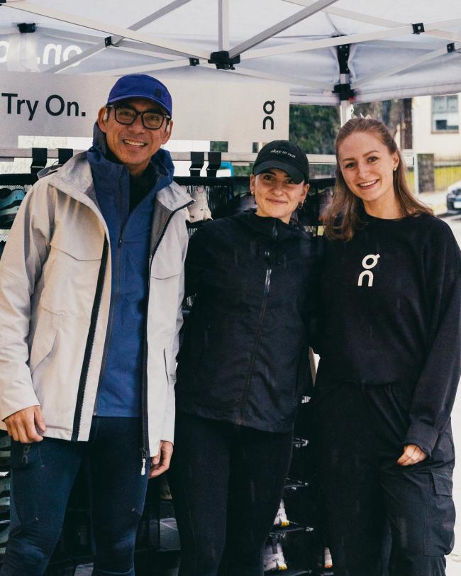 ON Running Ambassadors and Nika