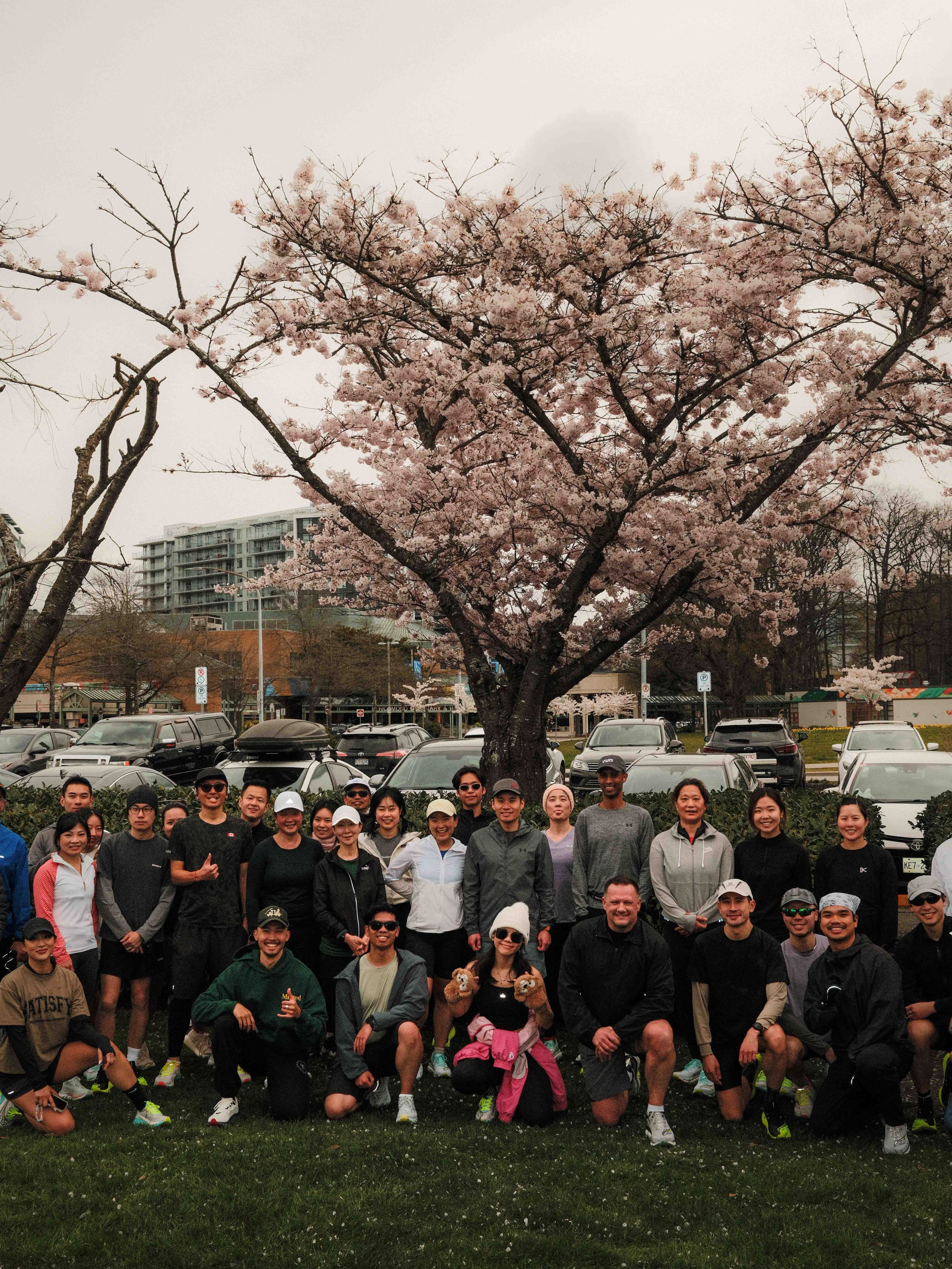 Saucony & Sakura - A Demo Run