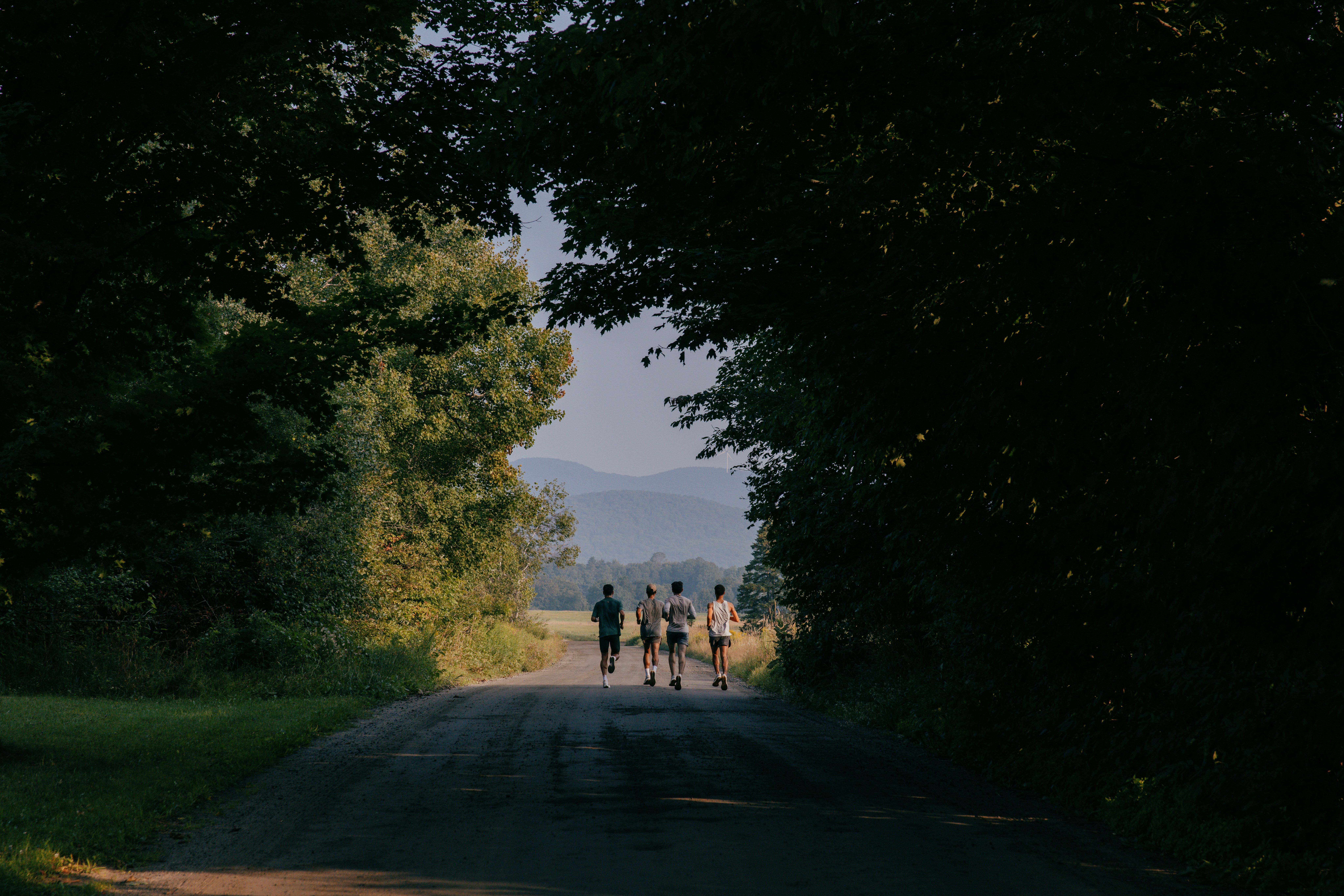 Tracksmith Fall 2025 running kit at Craftsbury