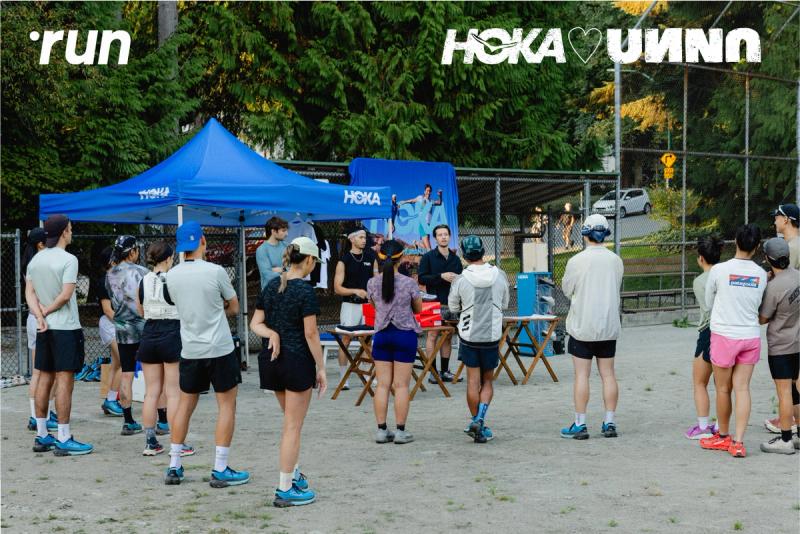 Hoka & Run Club & .Run Trail Running Shoes 