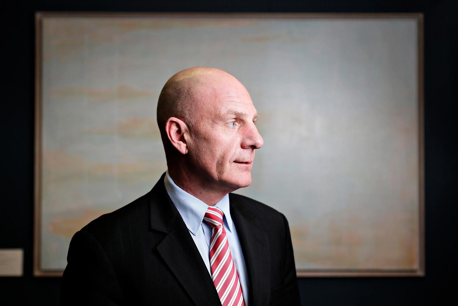 Treasurer Peter Gutwein ahead of the Tasmanian State budget