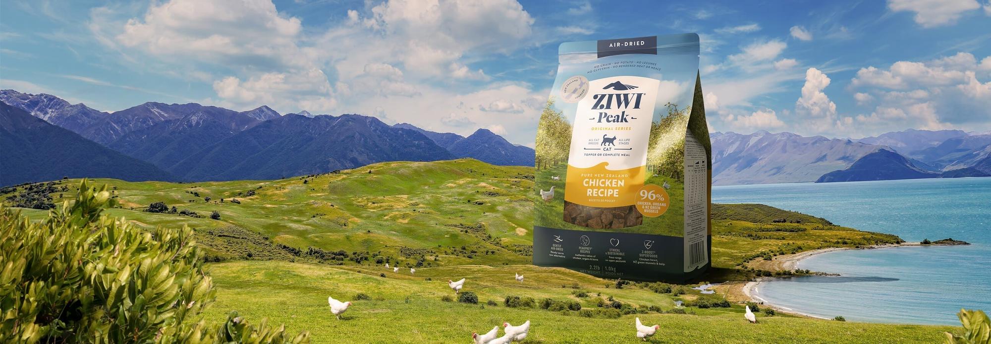 Air-dried recipes for cats banner Air-dried recipes for cats banner
