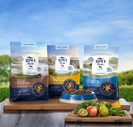 Shop Steam & Dried recipes for dogs