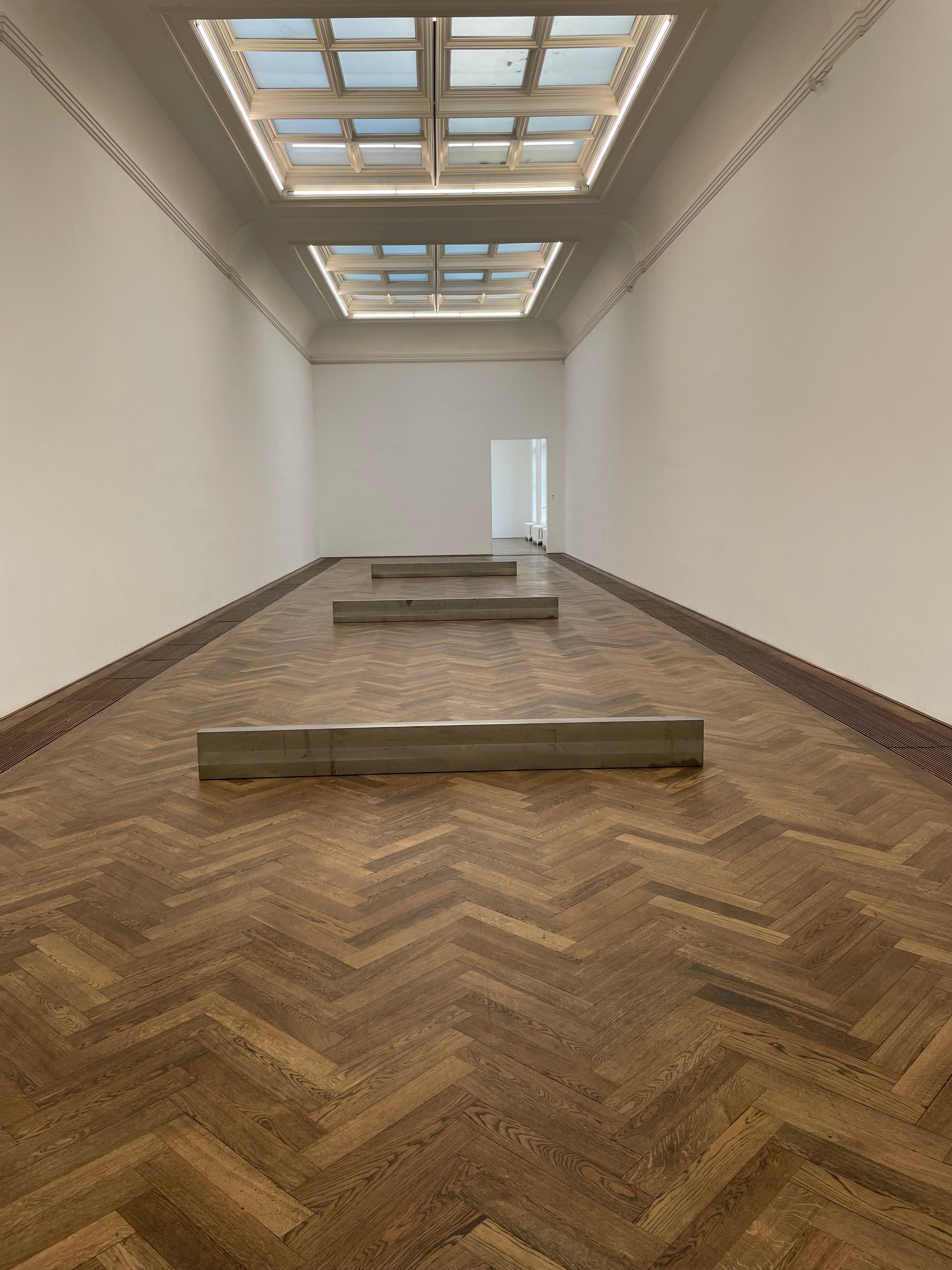 Installation view of Daniel Turner at Kunsthalle Basel