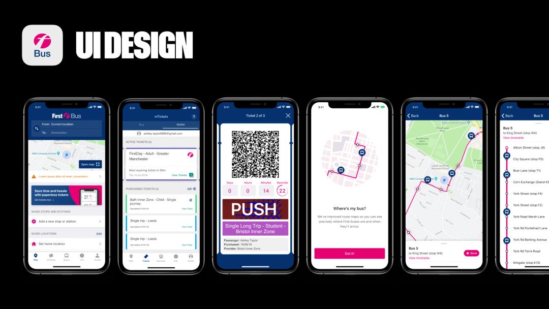 First Bus App, image 3