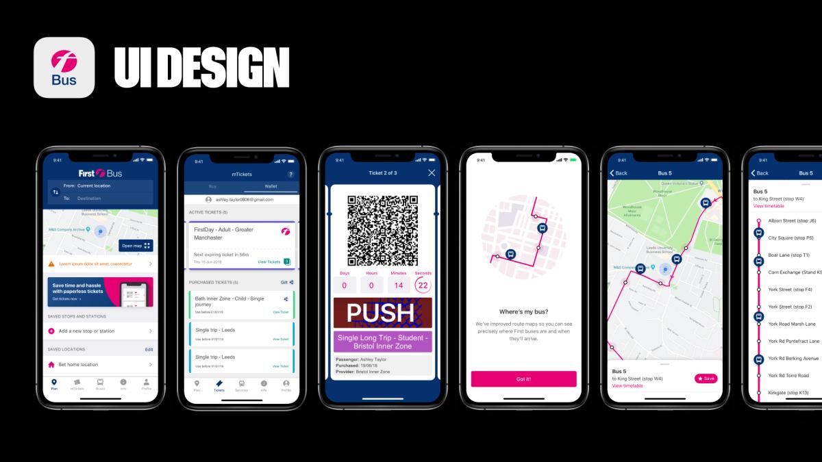 First Bus App, image 3
