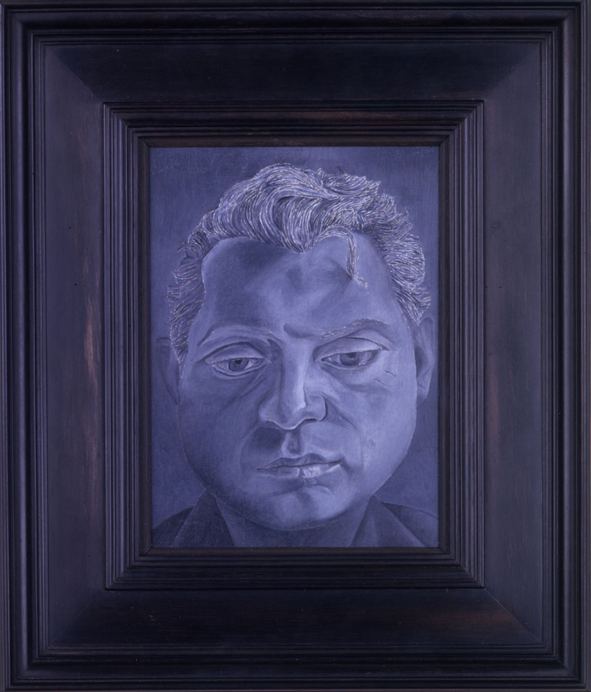 Mark Alexander copy of Lucien Freud's Francis Bacon portrait.