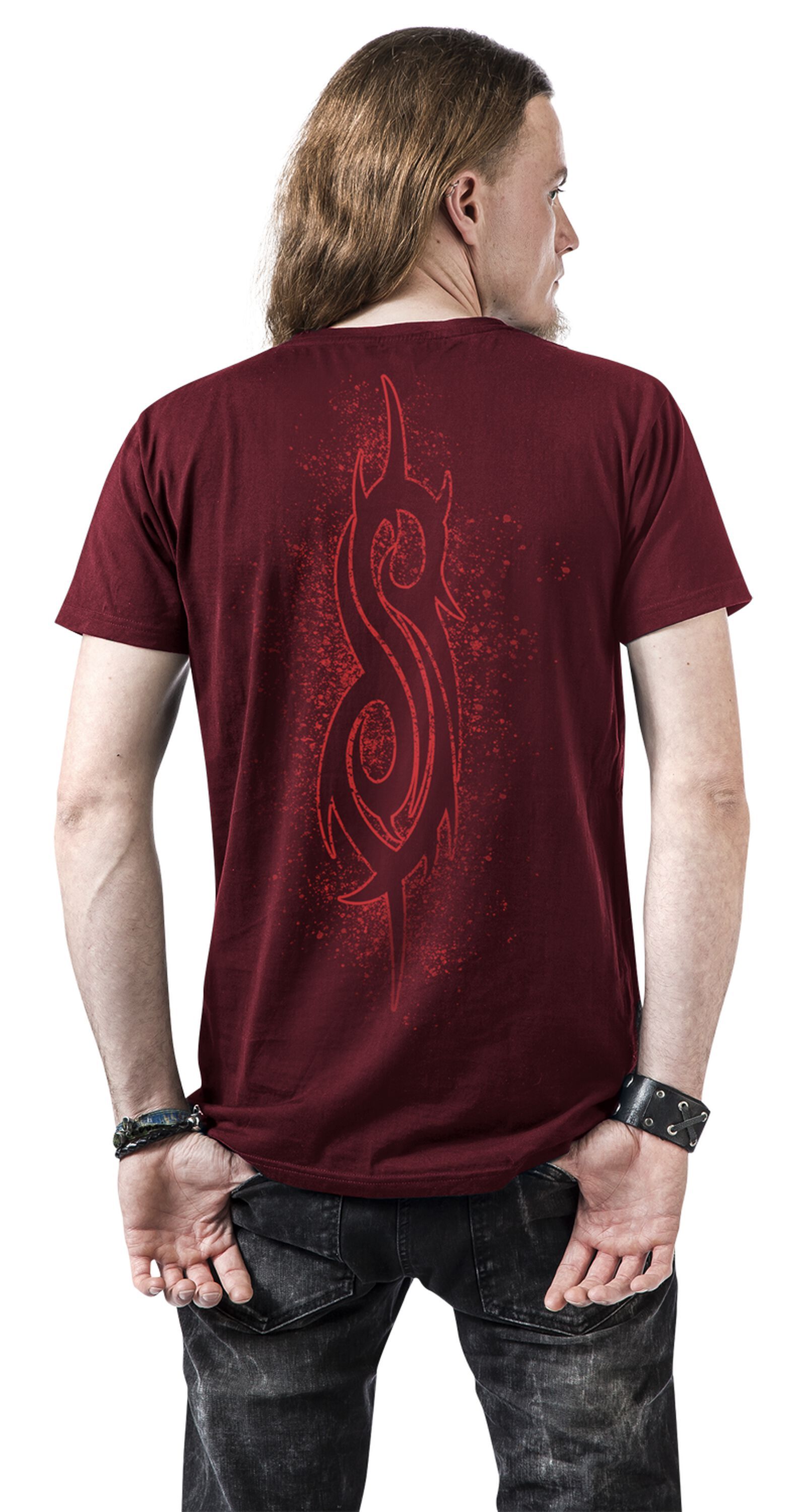 Splatter Masks Red T-Shirt