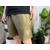 Embroidered Hemp Khaki Shorts