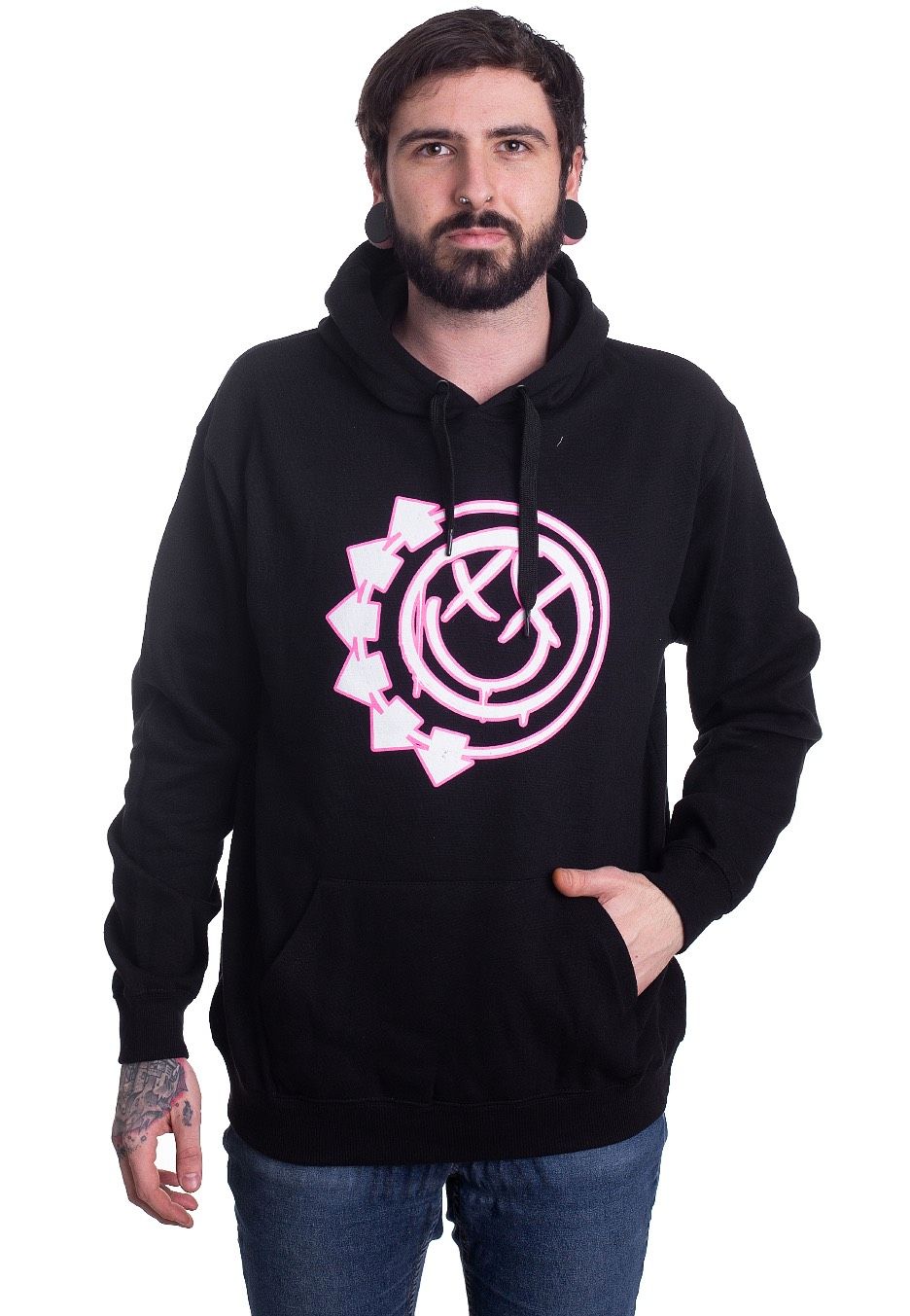 Six Arrow Smiley Hoodie