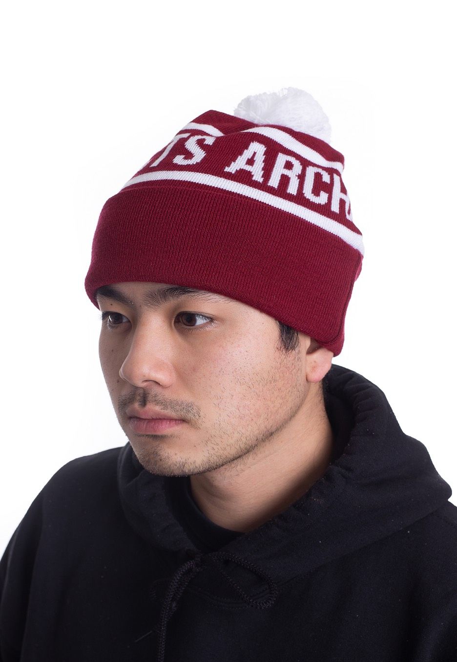 Logo Burgundy Beanie