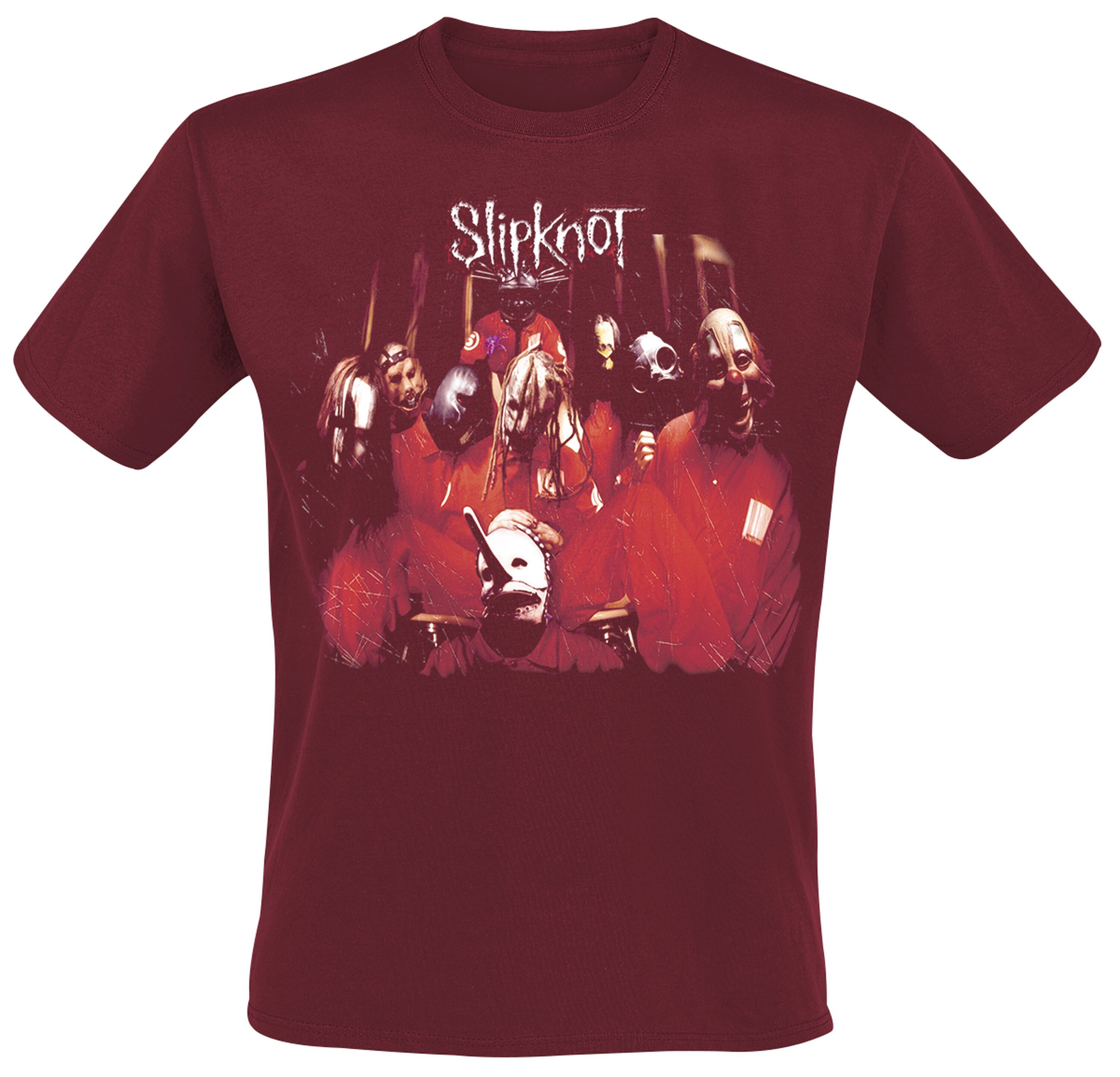 Splatter Masks Red T-Shirt