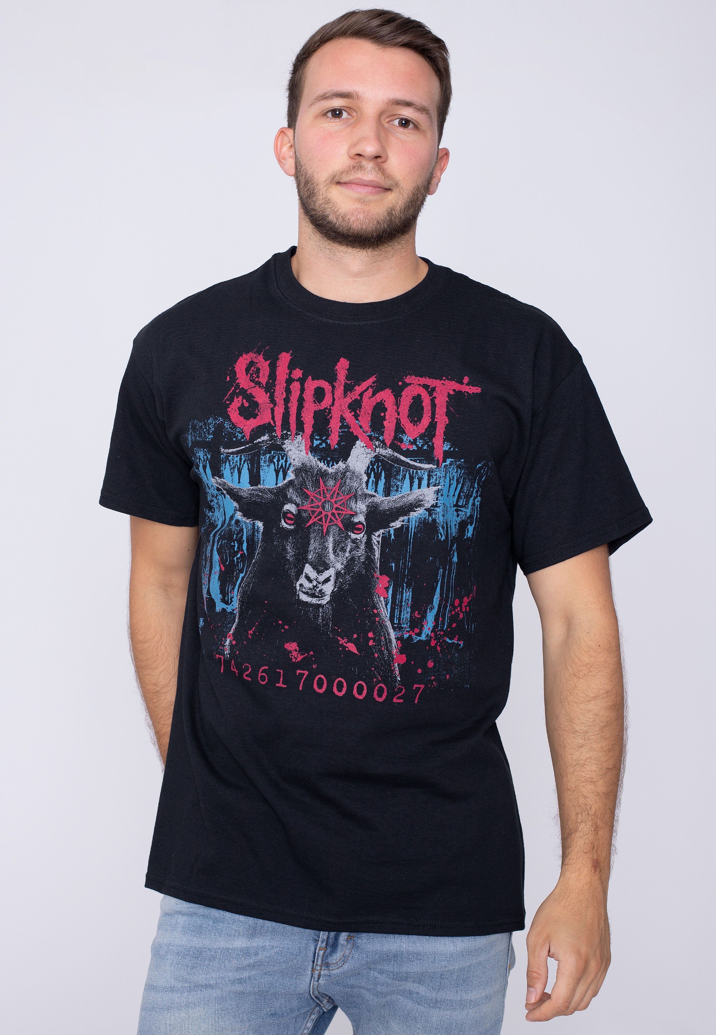 Goat Splatter Paint T-Shirt