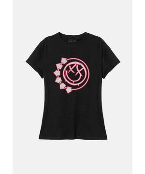 Six Arrow Smiley Fitted T-Shirt
