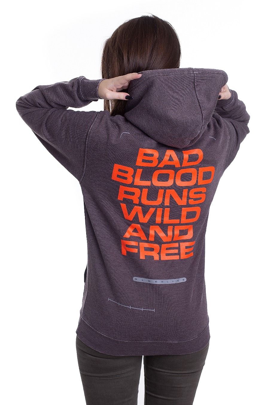 Bloodline Acid Wash Hoodie