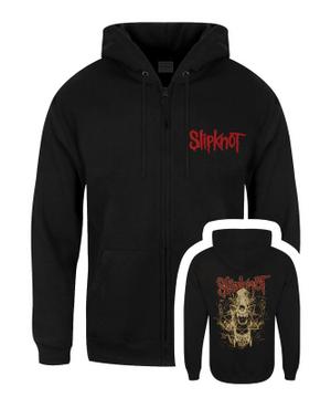Skull Teeth Zip Hoodie