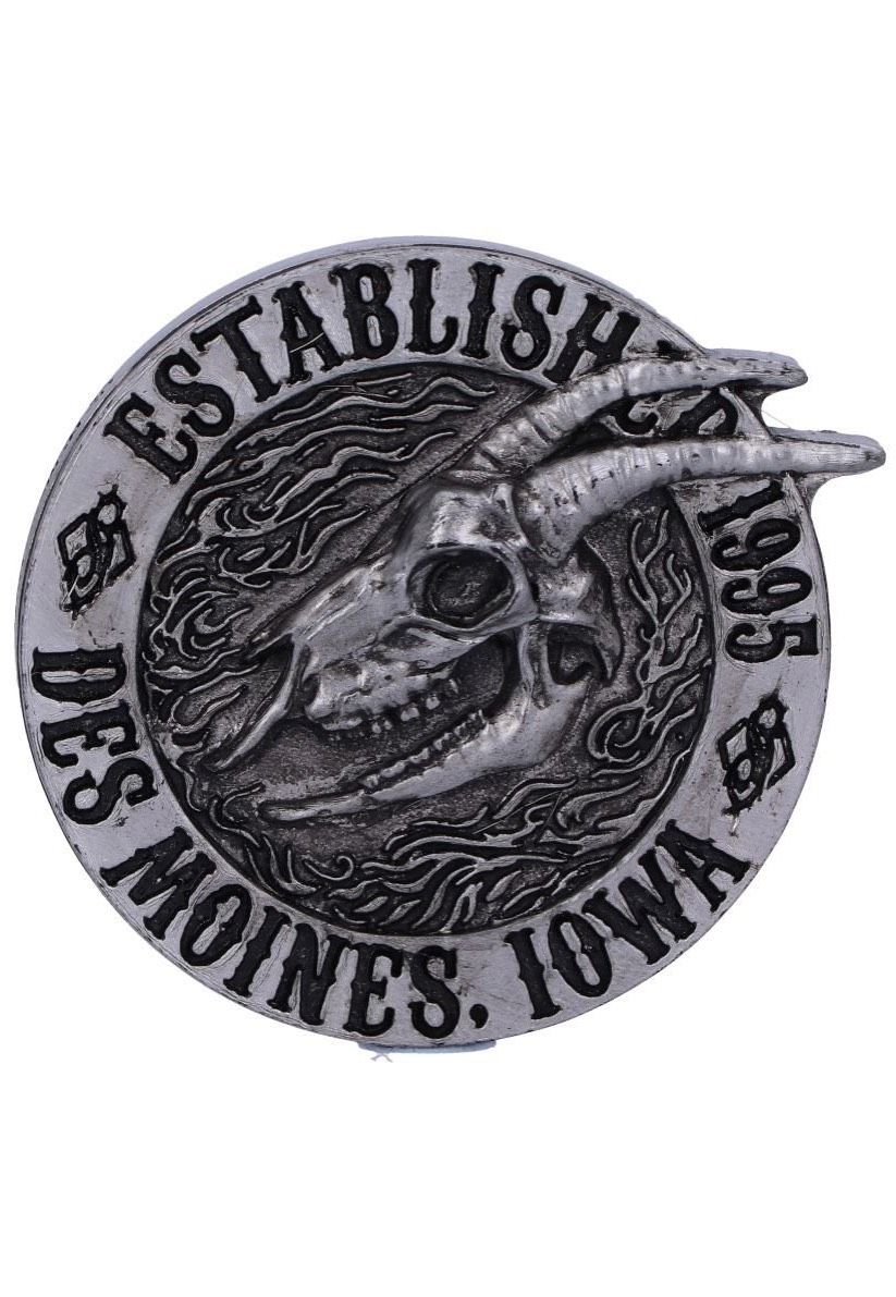 Flaming Goat Skull Magnet