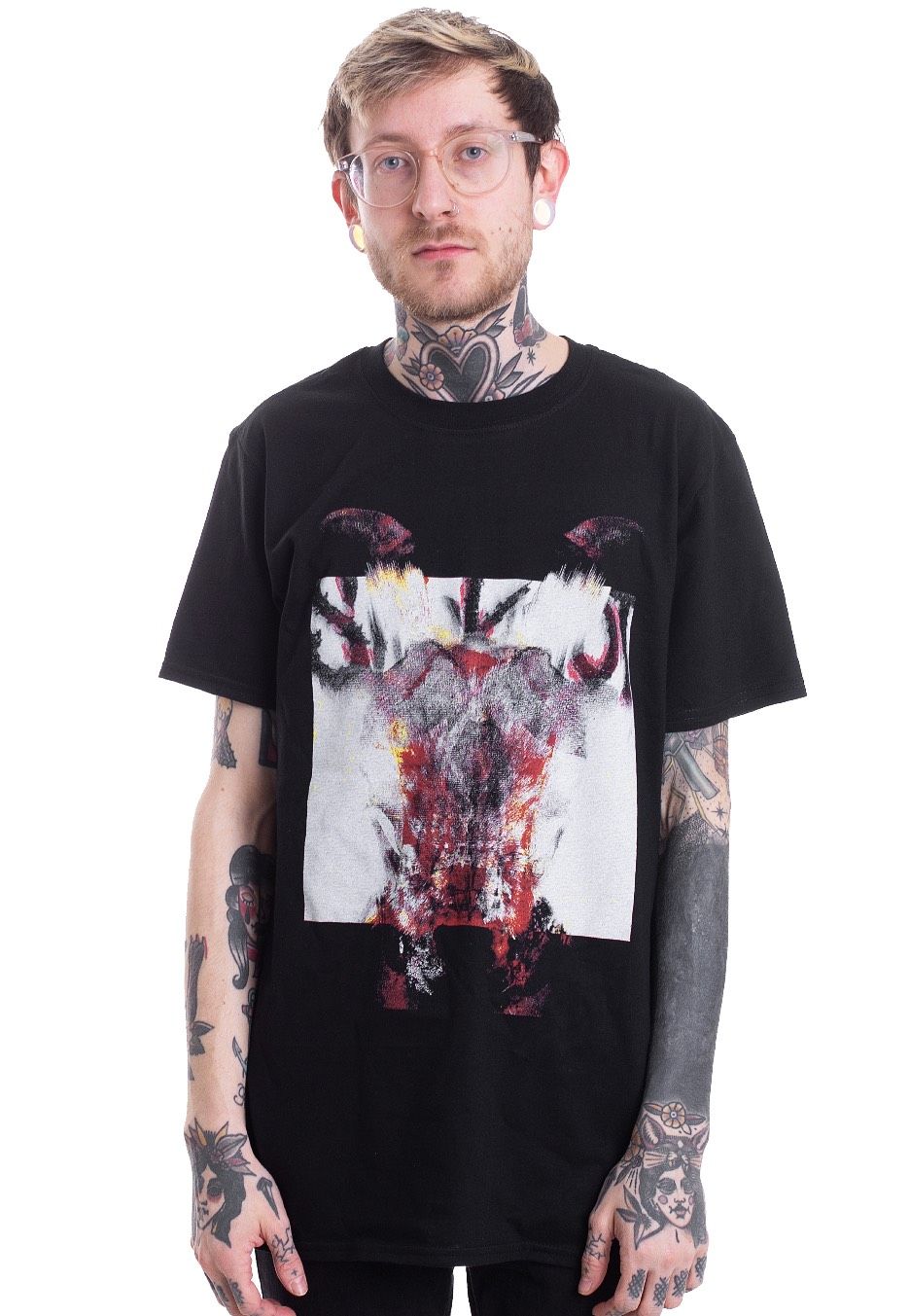 Devil Single Logo Blur T-Shirt