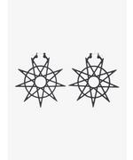 Nonogram Hoop Earrings