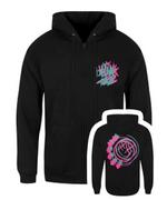 Double Six Arrow Smiley Zip Hoodie